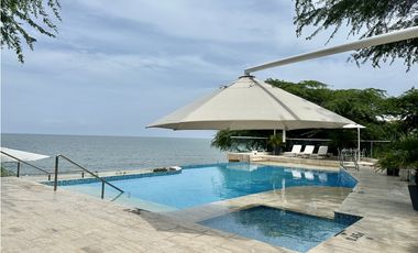 Venta de cabaña en conjunto frente de la playa, Don Jaca, Santa Marta