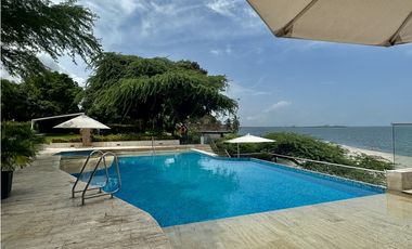 Venta de cabaña en conjunto frente de la playa, Don Jaca, Santa Marta