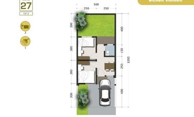Cluster baru nuansa Resort Lengkap dengan Club House di Parung Panjang mulai dari 467 Jt-an