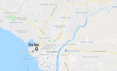 RUSH SALE!  4.46 has vacant industrial lot near Batangas City International Port