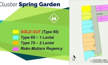 Ciamik Mewah, Mutiara Regency, Spring Garden, Sidoarjo | Br118 G