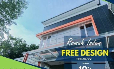 Sisa 1 unit Rumah kekinian desain bebas dkt Kantor Pemda Subang