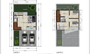 RUMAH MURAH HANYA 400 JUTAAN DAPAT RUMAH 2 LANTAI DEKAT TOL