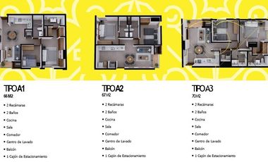 Departamento en venta Arena Calzada, Calzada Madero Centro Monterrey