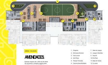 Departamento en venta Arena Calzada, Calzada Madero Centro Monterrey