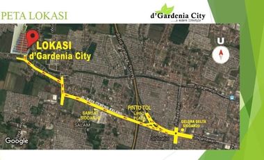 Mewah, D Gardenia City, Pusat Kota , Ready Stock, Sidoarjo | Br244 A
