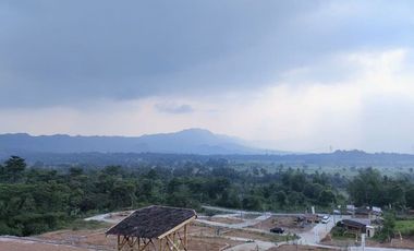 Dijual Tanah Kavling View Pegunungan di Tanjungsari Bogor utopia land