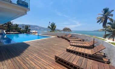 Departamento sobre Playa y sobre Av. Costera
