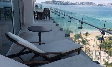 Departamento sobre Playa y sobre Av. Costera
