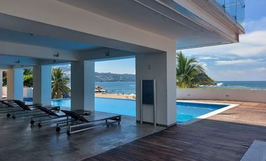 Departamento sobre Playa y sobre Av. Costera