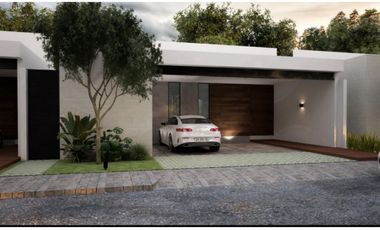 Venta casa de 1 piso Fiora Cholul Mérida Yucatán