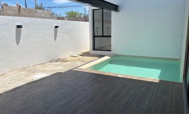 Venta casa de 1 piso Fiora Cholul Mérida Yucatán