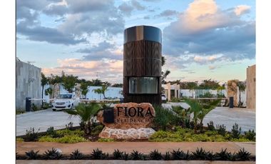 Venta casa de 1 piso Fiora Cholul Mérida Yucatán