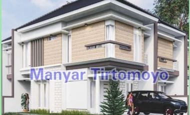 Rumah Modern Minimalis Manyar Tirtomoyo Surabaya