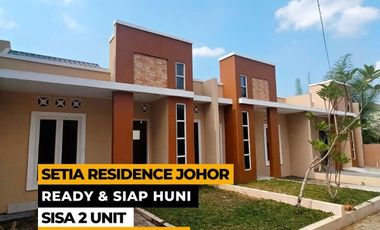 Rumah Ready Sisa 2 Unit - Eka Rasmi Eka Nusa Medan Johor
