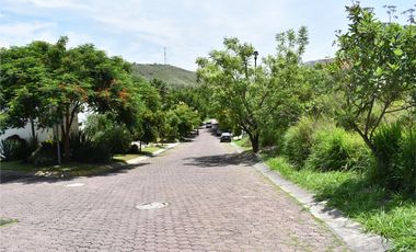 La noria: terreno en calle adoquinada