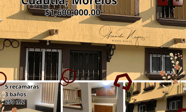 Casa en U.H. Fovissste, Cuautla; Morelos. C- 216