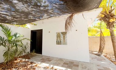 Casa amueblada en renta en la playa de Chuburna Puerto en Yucatán