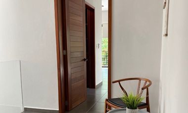 Casa con alberca privada, area de tv, en venta, Selvamar, Playa del carmen.