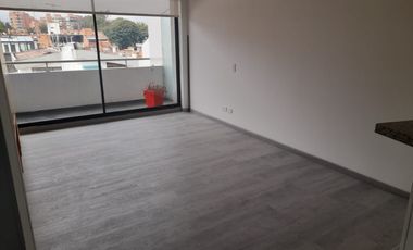 apartaestudio en arriendo en santa barbara central-usaquén. Cod A51741