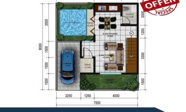 Rumah Villa Dijual Di Batu Malang Tipe 67 Dikelilingi Wisata Batu