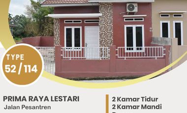 rumah posisi hook djual murah bonus pagar lokasi bukit barisan