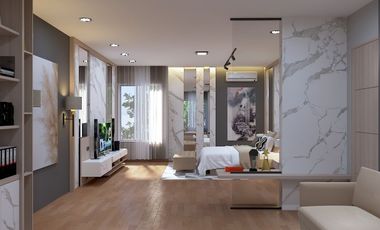 RUMAH 2 LANTAI DI JUAL DI LENGKAPI SEMI INTERIOR LOKASI DEKAT MOLL SKA