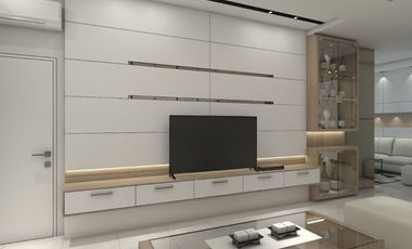 RUMAH 2 LANTAI DI JUAL DI LENGKAPI SEMI INTERIOR LOKASI DEKAT MOLL SKA