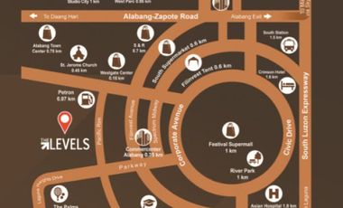 1 bedroom condo for sale in The Levels, Alabang, Muntinlupa