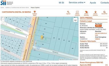 Local Comercial en Venta en Padre Hurtado 13192