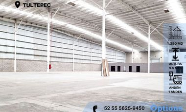 Warehouse in Tultepec for rent