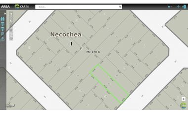 terreno necochea sobre calle 24 y 51