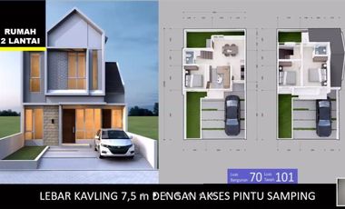 Rumah murah strategis nyaman lingkungan islami di cilebut