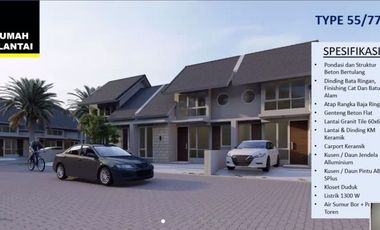 Rumah murah strategis nyaman lingkungan islami di cilebut