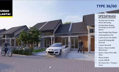 Rumah murah strategis nyaman lingkungan islami di cilebut