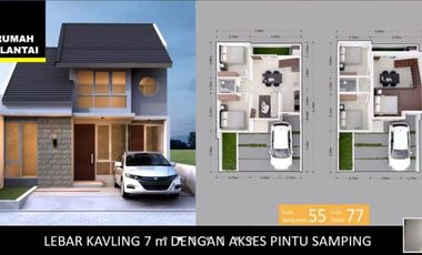 Rumah murah strategis nyaman lingkungan islami di cilebut