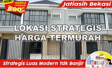 Rumah Strategis Modern Kekinian akses lebar Jatiasih Bekasi