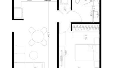 Departamento en venta listo para entrega, Zennova Dzitya