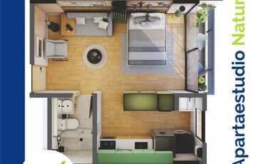 apartaestudio en venta en la isla. Cod V9401928