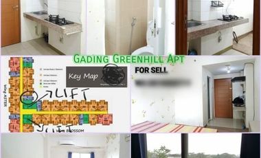Dijual Murah Apartemen Furnish Gading Greenhill, Kelapa Gading, Jakarta Utara