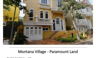 Cluster Montana Village @Paramount Land Rumah Mewah Ready Stock di Tangerang