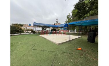 Vendo Centro Recreativo Como Terreno At 1372.5 M2 -  La Esperanza