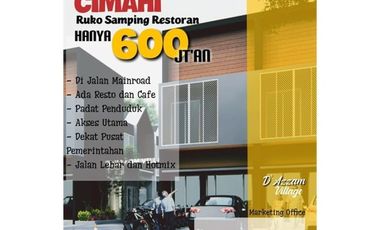 Cluster Exclusive One Gate System Ruko 2 Lt Rumah 2 Lt D'azzam Village Cimahi