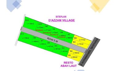 Cluster Exclusive One Gate System Ruko 2 Lt Rumah 2 Lt D'azzam Village Cimahi