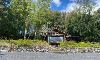 Sitio en Arriendo en Ruta Villarrica a Pucón con playa orilla lago Villarrica