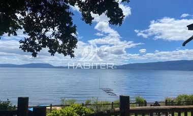 Sitio en Arriendo en Ruta Villarrica a Pucón con playa orilla lago Villarrica