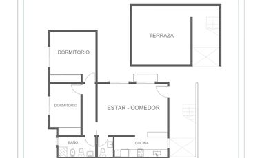 Departamento 3 Ambientes Gral Carlos Alvear 563 Lujan