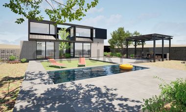 Moderna casa nueva vista al mar cerca de playas y Concón