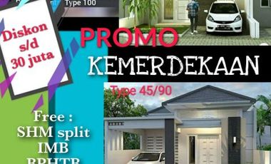 Promo Agustus Bonus Langsung + Diskon 15% : Rumah Murah Majalaya