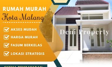 Promo Rumah Siap Huni Luas Tanah 72 di Kota Malang D Griyeda Jannati
